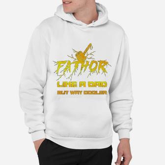 Fathor Funny Fathers Day Gifts For Dad Cool Graphic Hoodie - Seseable