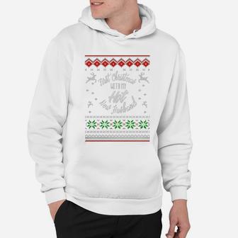 First Christmas With My Hot New Husband Shirt Hoodie - Seseable