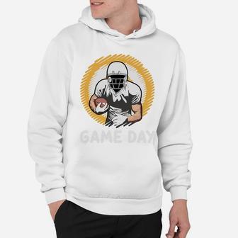Football Player Game Day Sport Gift For Football Lovers Hoodie - Seseable