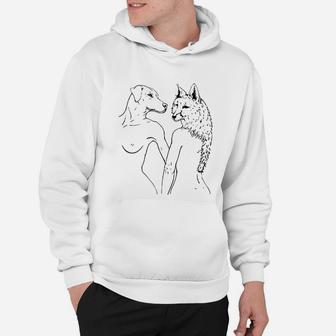 Fox And Hound Hoodie - Seseable