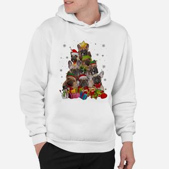 French Bulldog Christmas Tree Merry Xmas Shirt Hoodie