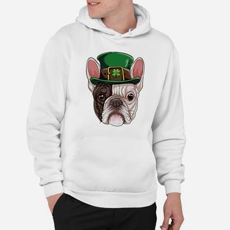 French Bulldog Leprechaun St Patricks Day Dog Gifts Hoodie - Seseable
