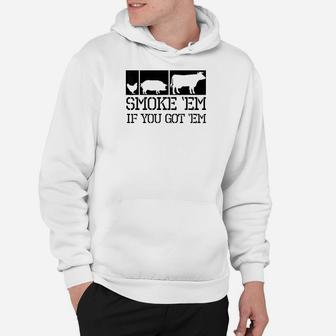 Funny Bbq Grilling Pitmaster Giftt For Meat Smoker Hoodie - Seseable