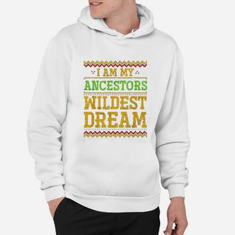 Funny Black Americans African Roots Gift Black History Month Hoodie - Seseable