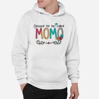 Funny Blessed To Be Called Momo Hoodie | Seseable CA
