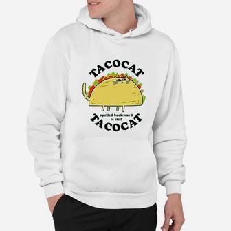 Funny Cat Gifts For Cat Lovers Tacocat Hoodie - Seseable