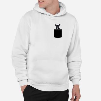 Funny French Bulldog In A Pocket Cute Puppy Gift Hoodie - Seseable