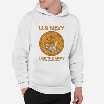 Funny Navy United States Navy Army Parody Hoodie - Seseable