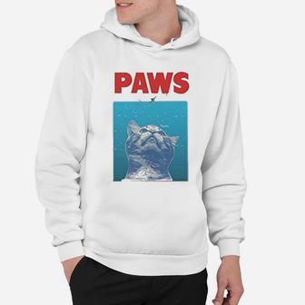 Funny Paws Funny Cat For Cat Lovers Hoodie - Seseable
