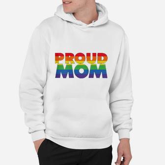 Gay Pride Proud Mom Lgbt Parent Hoodie - Seseable