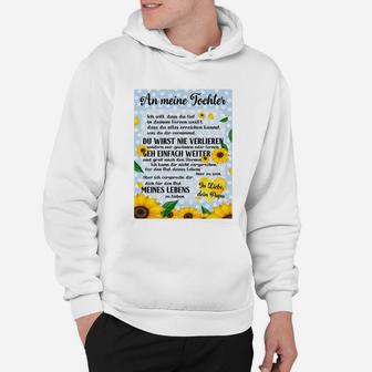 Ge Decke Ein Meine Tochter Papa Hoodie - Seseable