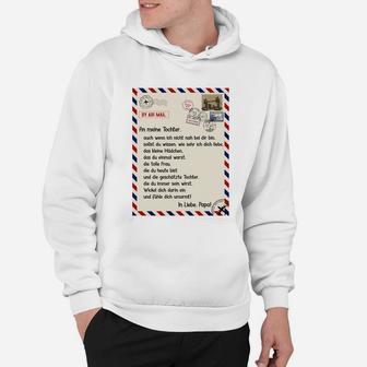 Ge Ein Meine Tochter Papa Hoodie - Seseable