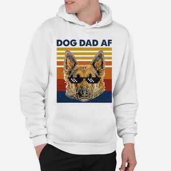 German Shepherd Dog Dad Af Funny Gift For Parents 2020 Hoodie - Seseable