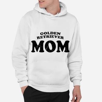 Golden Retriever Mom Dog Mother Cute Pet Distressed Hoodie - Seseable