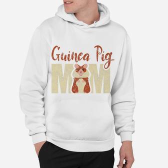 Guinea Pig Mom Pet Animal Mother Mommy Distressed Hoodie - Seseable