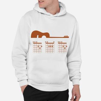 Guitar Best Dad Ever Best Gift For Fathers Day Hoodie - Seseable