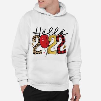 Happy New Year Gift Hello 2022 Amazing New Year Eve Hoodie - Seseable