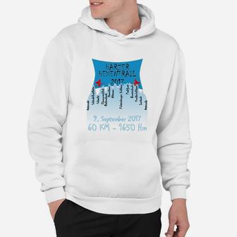 Harz-Gebirgslauf 2017 Laufshirt für Herren, 60 km 1650 Hm Spezialdesign Hoodie - Seseable