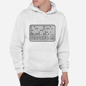 Hello World Paper Punch Tape Baudot Code T-shirt Hoodie - Seseable