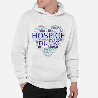 Hospice Nurse Thank You, funny nursing gifts Hoodie - Seseable