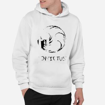 Invictus Unconquerable With Rising Phoenix Hoodie - Seseable