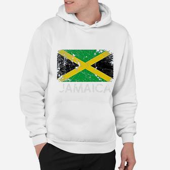 Jamaican Flag Vintage Made In Jamaica Gift Hoodie - Seseable