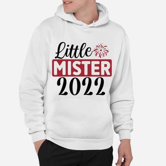 Little Mister 2022 Baby Boy New Year Cute Holiday Baby Hoodie - Seseable