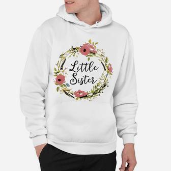Little Sister Big Sister Matching Outfits Hoodie - Seseable