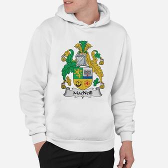 Macneill Family Crest Scottish Family Crests Hoodie - Seseable