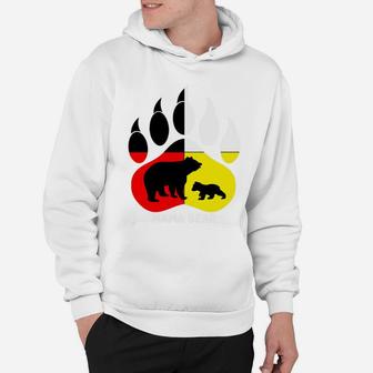 Mama Bear Flag Hoodie - Seseable