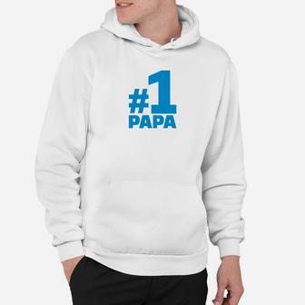 Mens 1 Papa Shirt For Dads Fathers Pops Number 1 Papa Hoodie - Seseable
