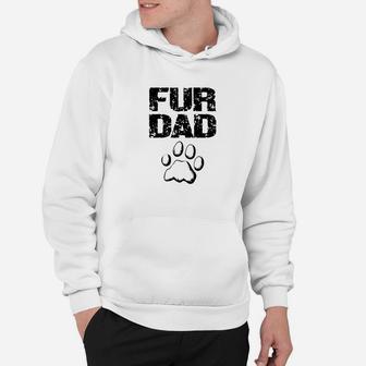 Mens Doggy Loving Fur Dad Fathers Day Gift Premium Hoodie - Seseable