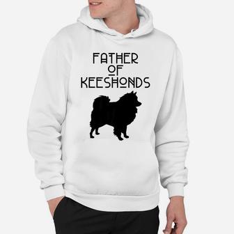 Mens Father Of Keeshonds Acr239a Dog Hoodie - Seseable