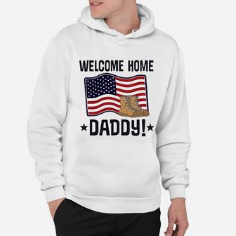 Military Daddy Welcome Home, best christmas gifts for dad Hoodie - Seseable