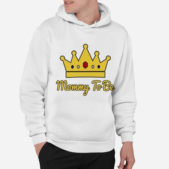 Mommy To Be Little Royal Prince Baby Shower Party Hoodie - Seseable
