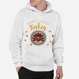 Mommy Turkey Family Matching Cool Thanksgiving Hoodie - Seseable