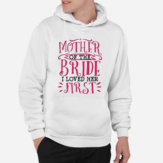 Mother Of The Bride Wedding Hoodie - Seseable