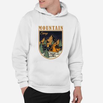 Mountain Camp Gift Camping Hiking Lovers Hoodie - Seseable