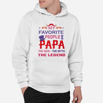My Favorite Papa, best christmas gifts for dad Hoodie - Seseable