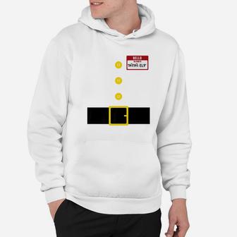 My Name Is Papa Elf Matching Family Christmas Hoodie - Seseable
