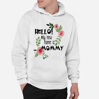 My New Name Is Mommy Funny Hoodie - Seseable