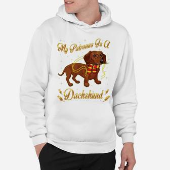 My Patronus Is A Dachshund Harry Dog Potter Dad Mom Hoodie - Seseable