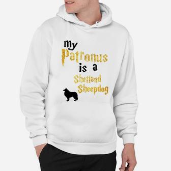 My Patronus Is A Shetland Sheepdog Shetland Sheepdog Hoodie - Seseable