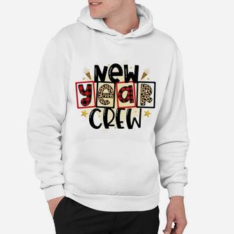 New Year Crew Funny Gift Happy New Year 2022 Hoodie - Seseable