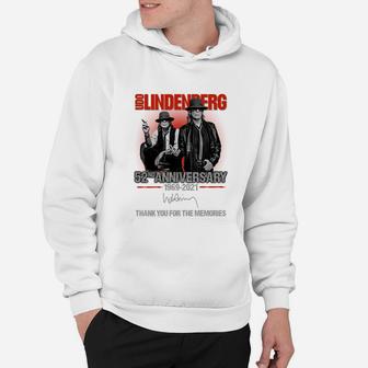 Nostalgisches Band Jubiläum Hoodie – 52 Jahre Geschichte, 1969-2021 - Seseable