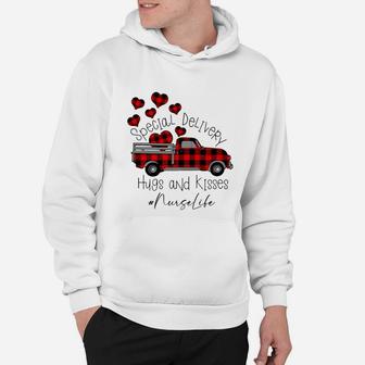 Nurse Life Valentine Special Delivery Hoodie - Seseable