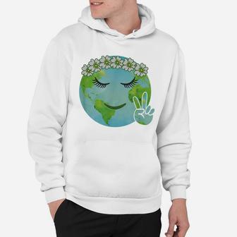 Official Flower Crown Mother Earth Hoodie - Seseable