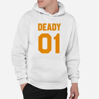 Orange Dead Daddy 01 Cool Brilliant Vibrant Graphic Hoodie - Seseable