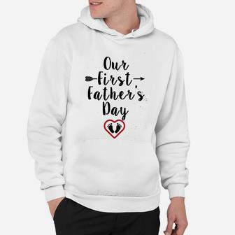 Our First Father Day Outfits, best christmas gifts for dad Hoodie - Seseable