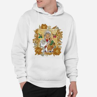 Our Lady Of Perpetual Help Blessed Mother Mary Catholic Icon Hoodie - Seseable